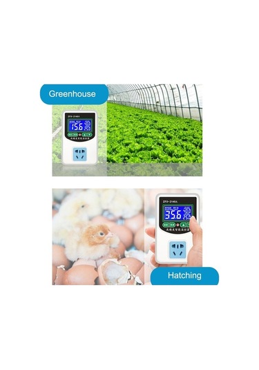 Pazly Zfx-2140a 3500w Dijital Akıllı Sıcaklık Kontrol Cihazı Yüksek Beyaz