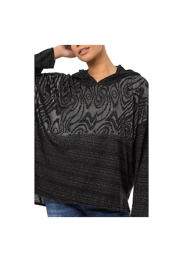 Wl356 Kadın Kapşonlu Sweatshirt 001