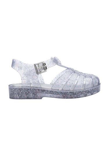 Mini Melissa Kız Çocuk Possession Parıltılı Gümüş Sandalet-14477