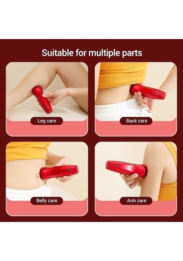 Pazly Yeşil Şarjlı Meridyen Masaj Temizleme Kazıma Elektrikli Vakum Cihazı Sones Yeşil