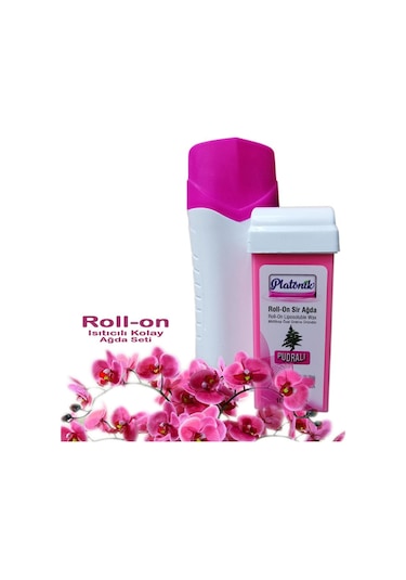 Platonik Roll-On Pudralı Kolay Ağda Isıtıcı Seti