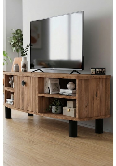 Tv Sehpası 136 Cm Kapaklı Raflı Çok Amaçlı Televizyon Ünitesi Salon Oturma Odası Vienna 5014 Atlantk Çok Renkli Tv Sehpası 136 Cm Kapaklı Raflı Çok Amaçlı Televizyon Ünitesi Salon Oturma Odası Vienna 5014 Atlantk Çok Renkli