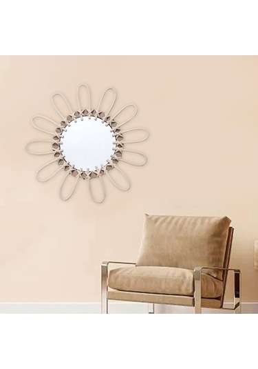 Pazly Yatak Suntek Oturma Odası Odası Için Dekoratif Daire 31cm Wx Bej