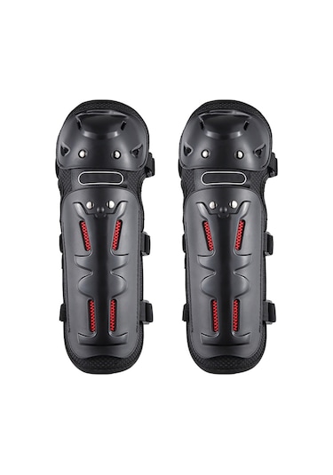 Hallow Koruyucu Motosiklet Dirseklikleri Ve Dizlikleri Set Siyah 4 Parça