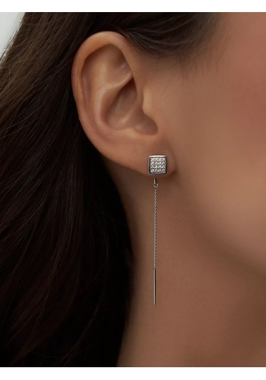 Marıola Prodevki Küpeler Gergi Srebro 925 Kare 160505657 Diğer