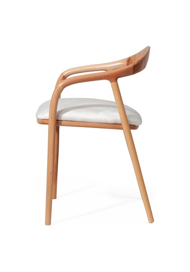 Olimpos İskandinav Natural Ahşap Masa Sandalye Takımı 100x100 Natural