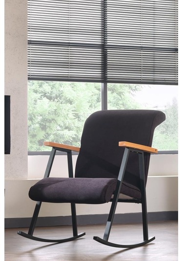 Pafu Yoka Sallanan Sandalye - Siyah