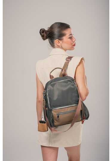 Ççs Kadın Sırt Çantası Ccs18026 Gri Gri