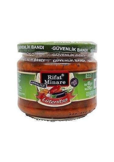Rıfat Minare Lutenitsa Kahvaltılık Tatlı Sos Cam 290 G
