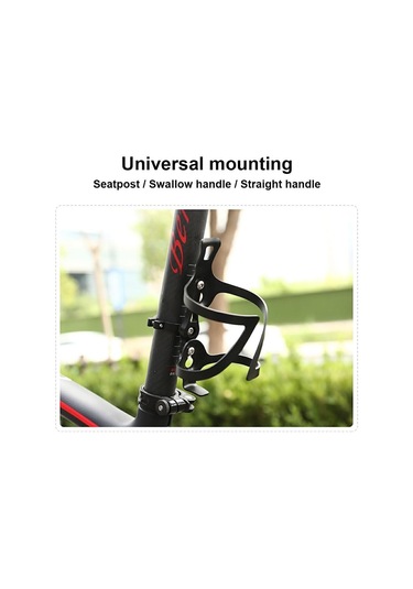 Forte Gt 8101 Bisiklet Suluk Matara Tutucu Aparatı Alüminyum Alaşımlı Kafes Tutucu