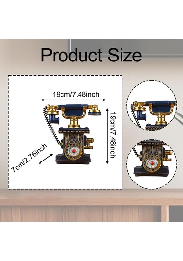 Suntek Telefon Modeli Büyük Yaratıcı Reçine Vintage Döner C02