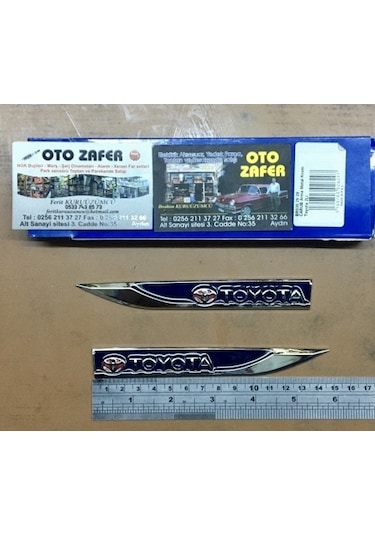 Carub Arma Metal Krom Toyota Uyumlu 2Li