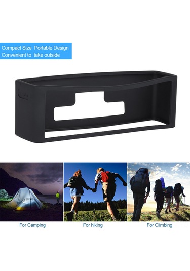 Kangvka Bose Soundlink Mini I/ıı İçin Silikon Korumalı Kılıf - Darbe Ve Çizikten Koruma, Taşınabilir Outdoor Kullanım, Özel Tuş Delikleri
