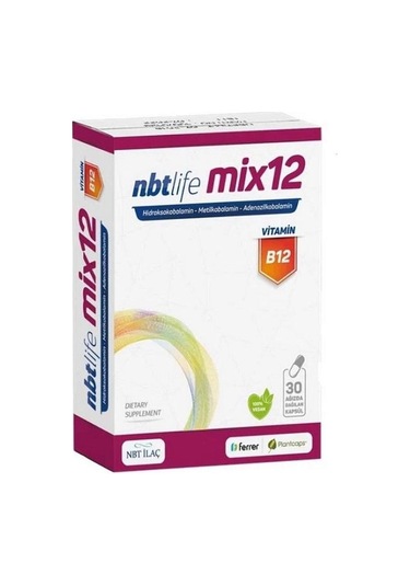 Nbt Life Mix12 Ağızda Dağılan 30 Kapsül