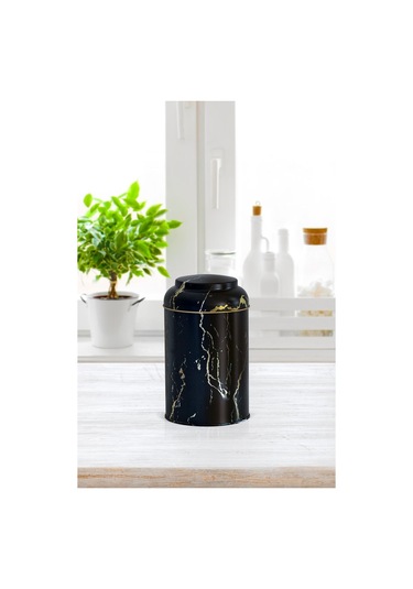 Ef115-50 Marble Black Desenli Baharatlık 1,1 Lt Çok Renkli