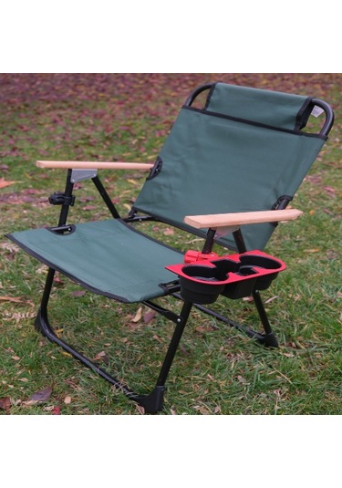 Bardak Tutucu Bardaklık Kamp Sandalyesi Aparat Kırmızı Renk Kırmızı