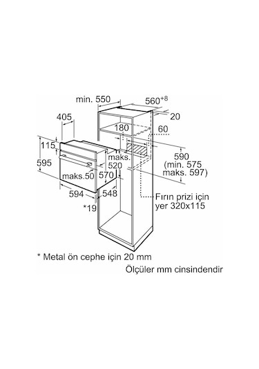 Siemens HB011FBA1T Ankastre Fırın Siyah