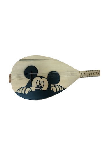 Cura Mickey Mouse Desenli Uzun Sap Çocuk Sazı Tam Set