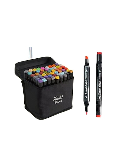 Valkyrie Touch Art Çift Taraflı Marker Kalem Seti 48 Adet