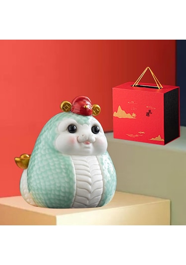 Suntek Çin Yeni Yıl Seramik Karikatür Yılan Yatak Stil-a