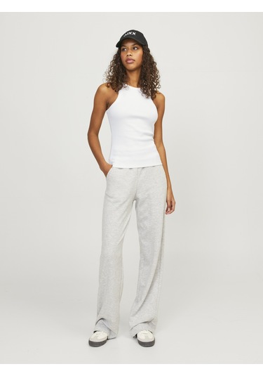 Jack & Jones Kadın Halter Yaka Bluz - Forest - 12224661 Bright White