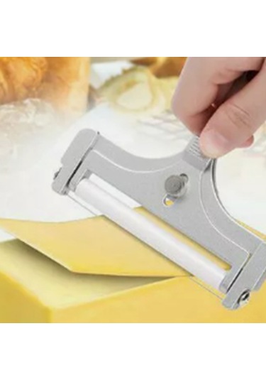 Geeroyoo El Tipi Paslanmaz Çelik Peynir Dilimleyici - Kalınlığı Ayarlanabilir, Kolay Kullanım, Ergonomik Tasarım Diğer