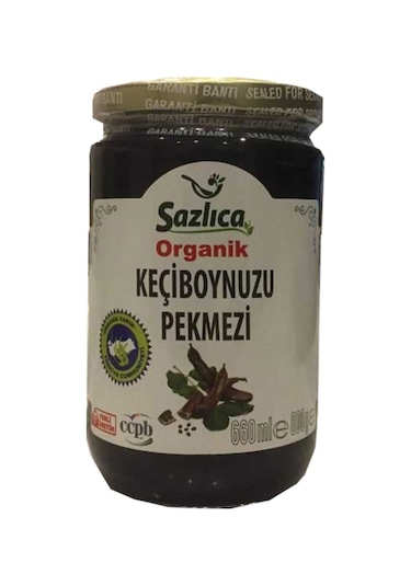 Sazlıca Organik Keçiboynuzu Pekmezi 800 G