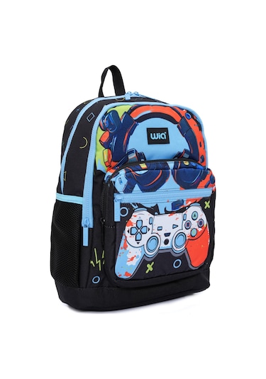 Wia Game Erkek Çocuk Çanta Seti Siyah