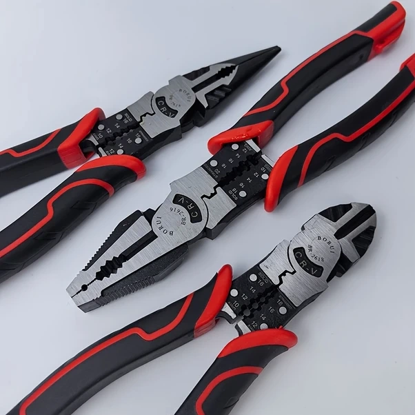 Willowhaven Br-2616 Endüstriyel Çelik Pense Takımı Multifonksiyonel Tel Kesme Ve Vidalama