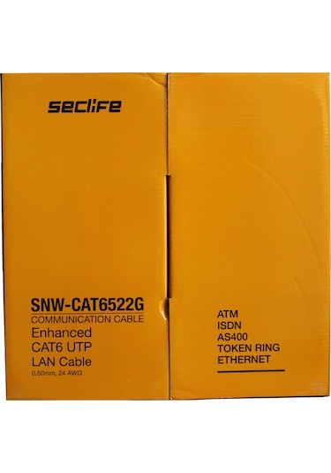 Seclife Snw-c6522g Utp 305m Cat6 Kablo