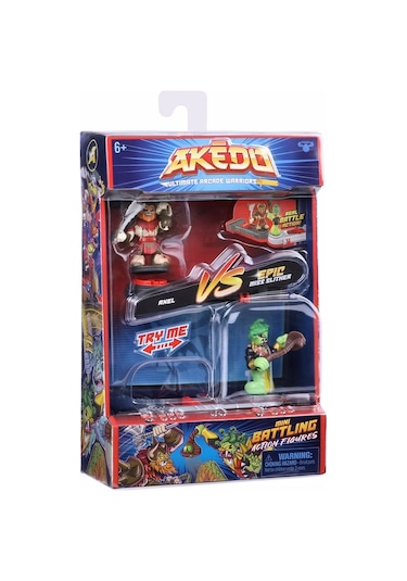 AKEDO S1 Axel vs Miss Slither  İkili Figür Paketi