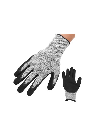 Yunboo Hppe+nitril Kesici Dayanıklı Eldivenler: 5. Seviye Korumalı, Sert Kullanımlar İçin, Ev Ve İş Ortamı Uygun Diğer