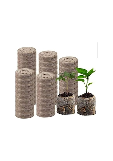 Hindistan Cevizi Torfu Tablet Cocopeat - 12 Adet 1