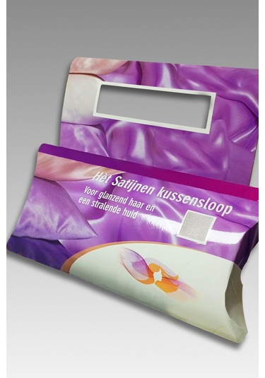 Güzellik Yastığı %100 Ipek Saten 2 Adet Luxury Yastık Kılıfı Krem