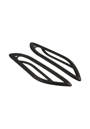 Vespa Primavera-sprint Dekoratif Arka Sinyal Kaplama Mat Siyah / Sıp