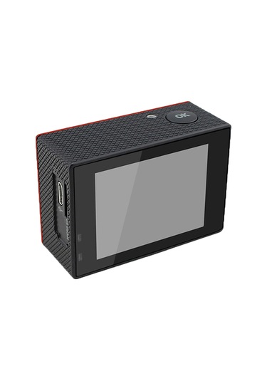 Reedark Su Spor Kamerası 1080p Full Hd 2 Ekran 30m Su Geçirmez Bisiklet Ve Outdoor Kayıt Cihazı Siyah