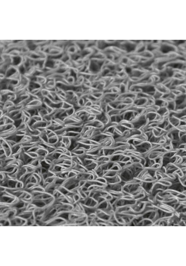 Beylin Kıvırcık Pvc Paspas Dış Zemin Halı Yolluk Gri 100x800 Gri