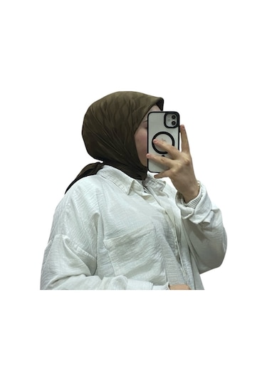 Losyana Jakarlı Su Yolu Desenli Eşarp 1034 Kahve