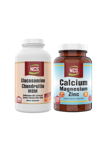 Ncs Glucosamine Chondroitin Msm 300 Tablet + Ncs Kalsiyum 120 Tablet