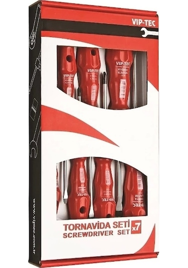 Vıp-tec 7 Parça Tornavida Takımı