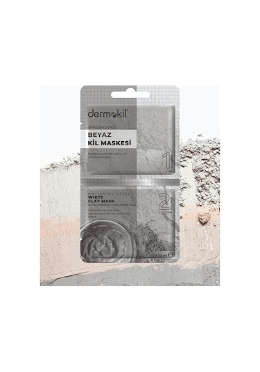 Dermokil Beyazlatıcı Etkili Beyaz Kil Maskesi 15 ML