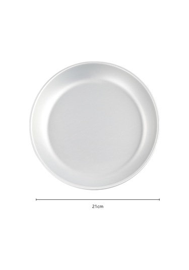 Halın Pa-01 Kamp Piknik 21Cm Yemek Tepsisi Yuvarlak Tabak Alüminyum Alaşımlı Meyve Tabağı Bpa Içermez Fda Sertifikası Yok