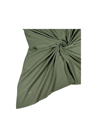 Tuana Eşarp Pamuk Jazz Eşarp 105x105cm Haki