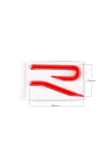 Yeni Golf 8 R Yazısı Bagaj Logo Arması Sticker Amblem