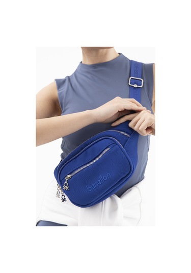 Unıted Colors Of Benetton Kadın Bel Çantası Bnt 1559 Lacivert