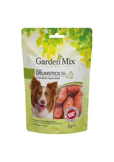 Garden Mix Tavşan Budu Köpek Ödül Maması 75 G