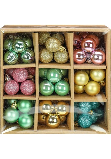 Mıland 99 Adet 3 Cm Çapında Noel Topu Seti 193719350 Sevilen Kişi
