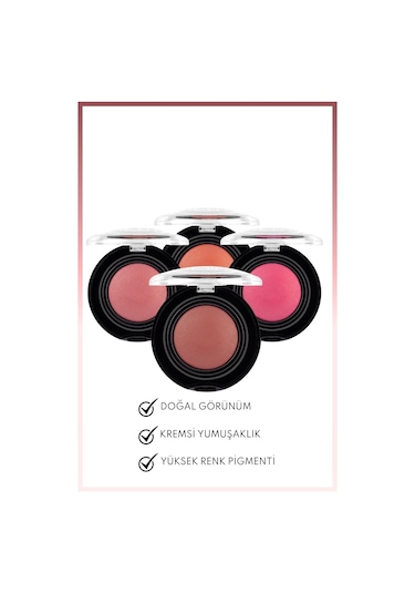 Note Cosmetics Bouncy Blush Yumuşak Kremsi Allık - 04 Sunkiss 04
