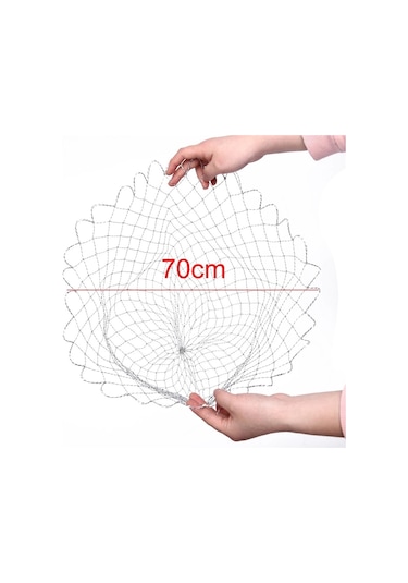 MSO VIP Kalite Polietilen Fiber Olta Balık Kepçe File