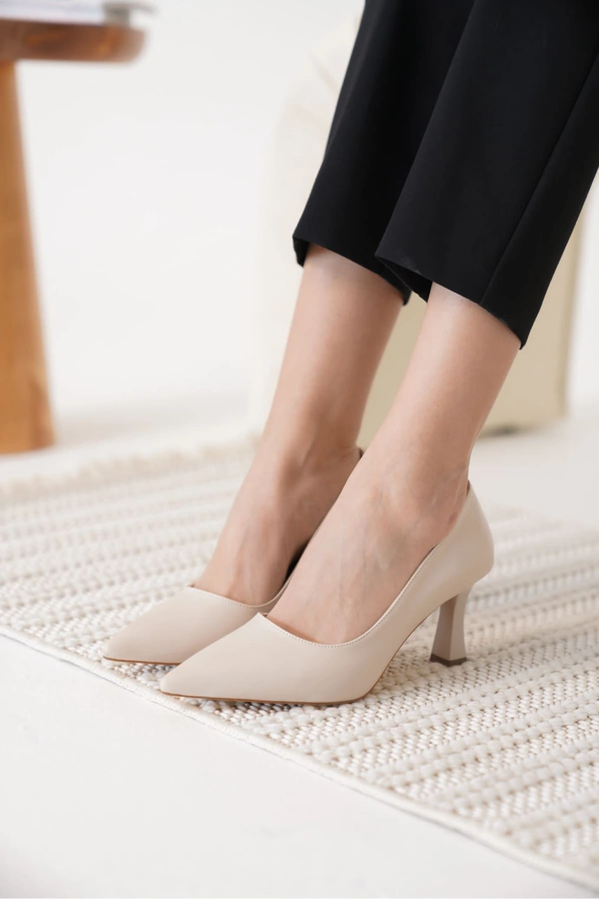 Kocadal Kocadal Alexandra Kadın Bej Stiletto Muhtelif